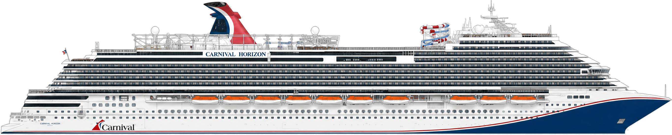 Horizon side profile