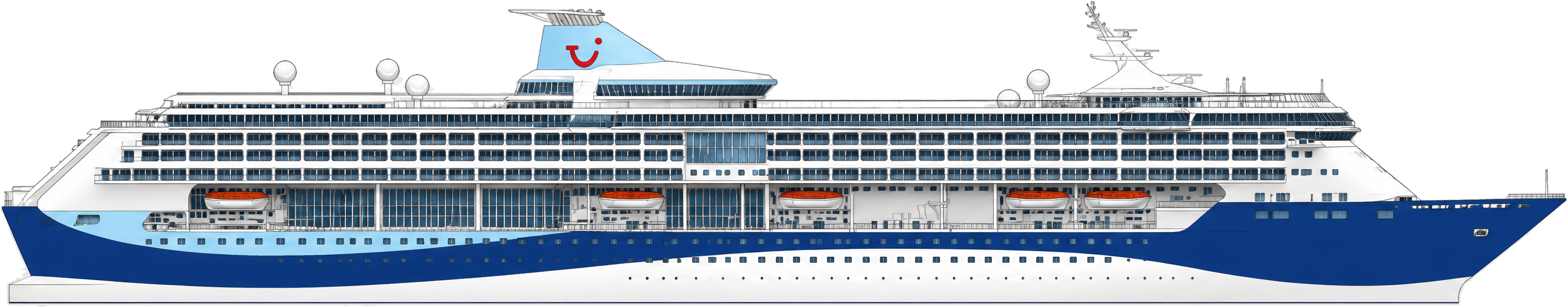 Marella Discovery 2 side profile