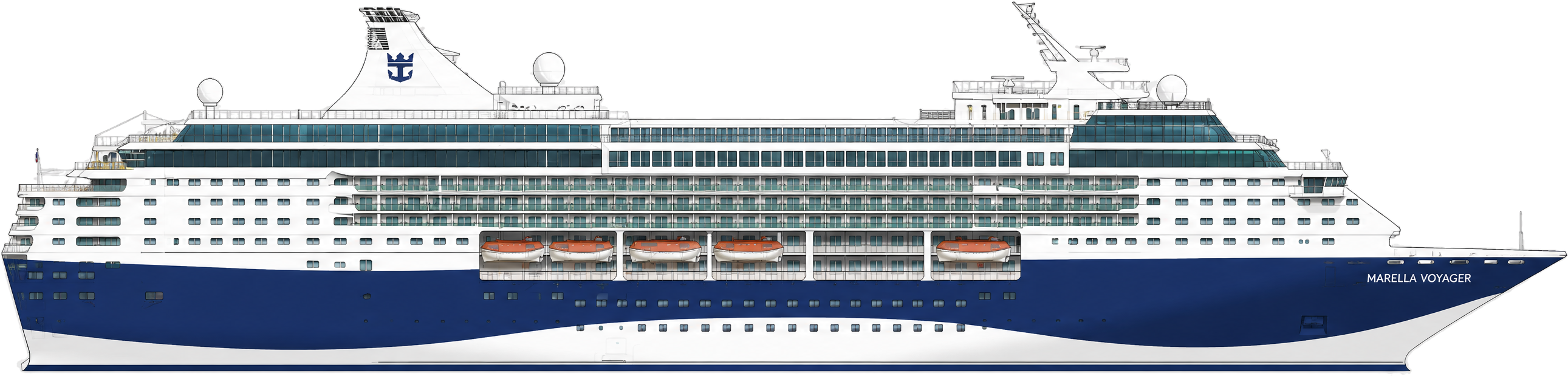 Marella Voyager side profile