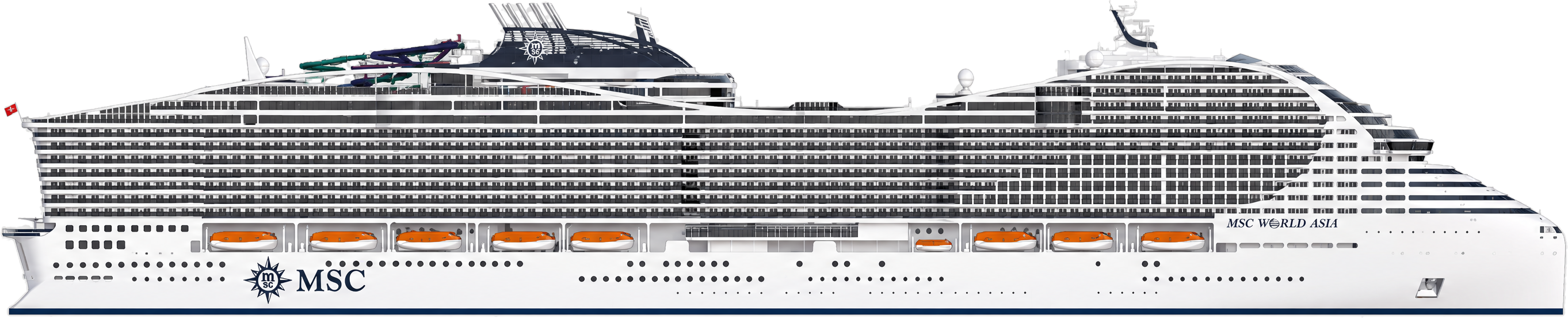 World Asia side profile