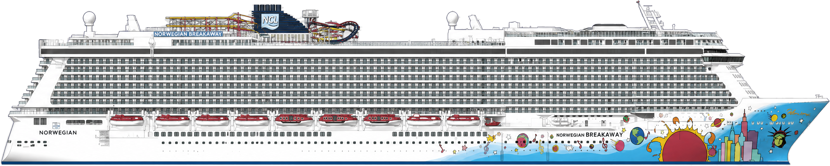 Breakaway side profile
