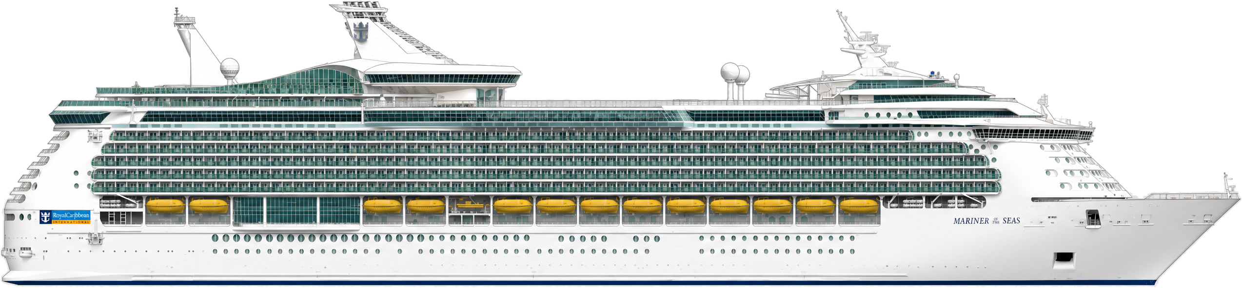 Mariner of the Seas side profile