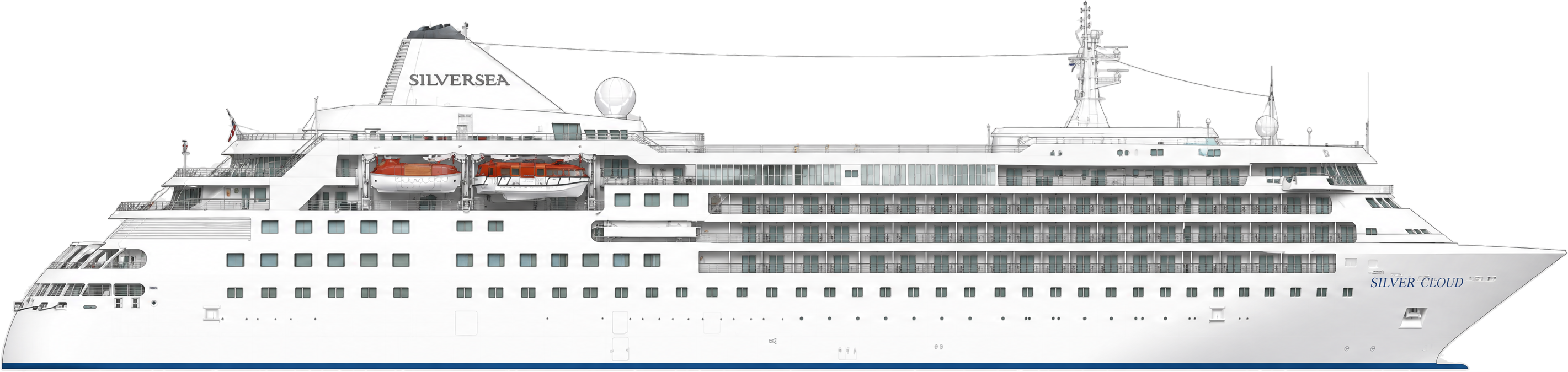 Silver Cloud side profile