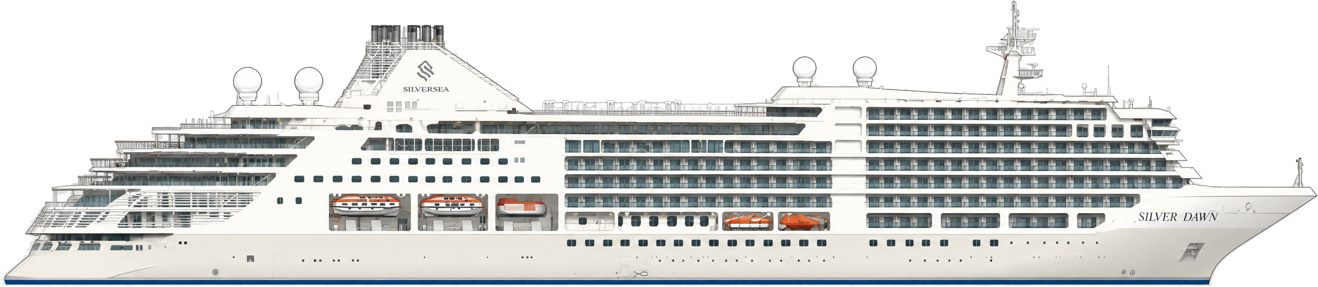 Silver Dawn side profile