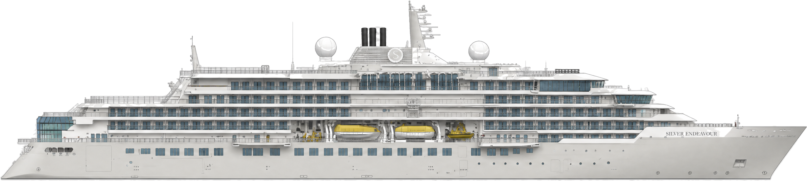 Silver Endeavour side profile