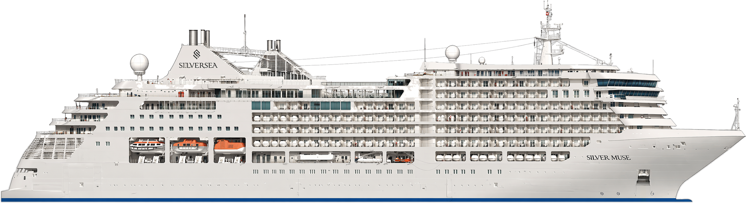 Silver Muse side profile