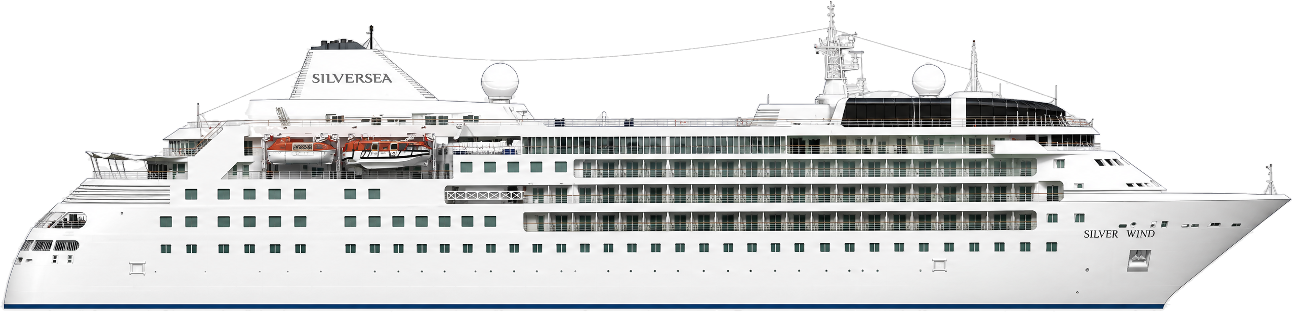 Silver Wind side profile