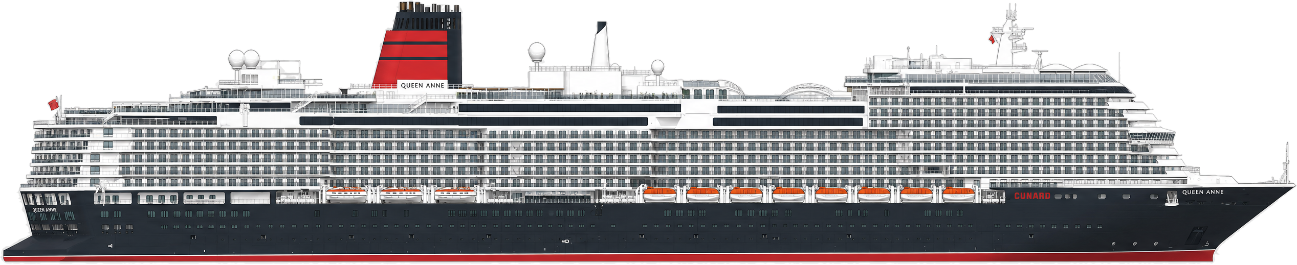 Queen Anne side profile