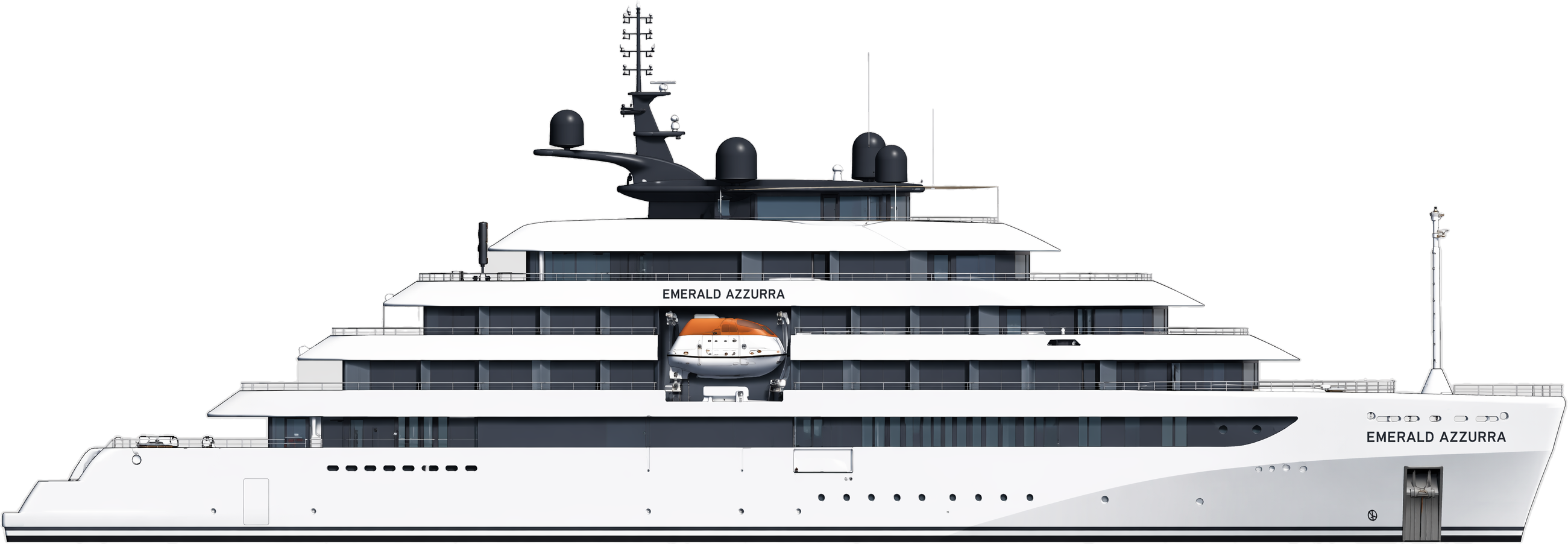 Azzurra side profile