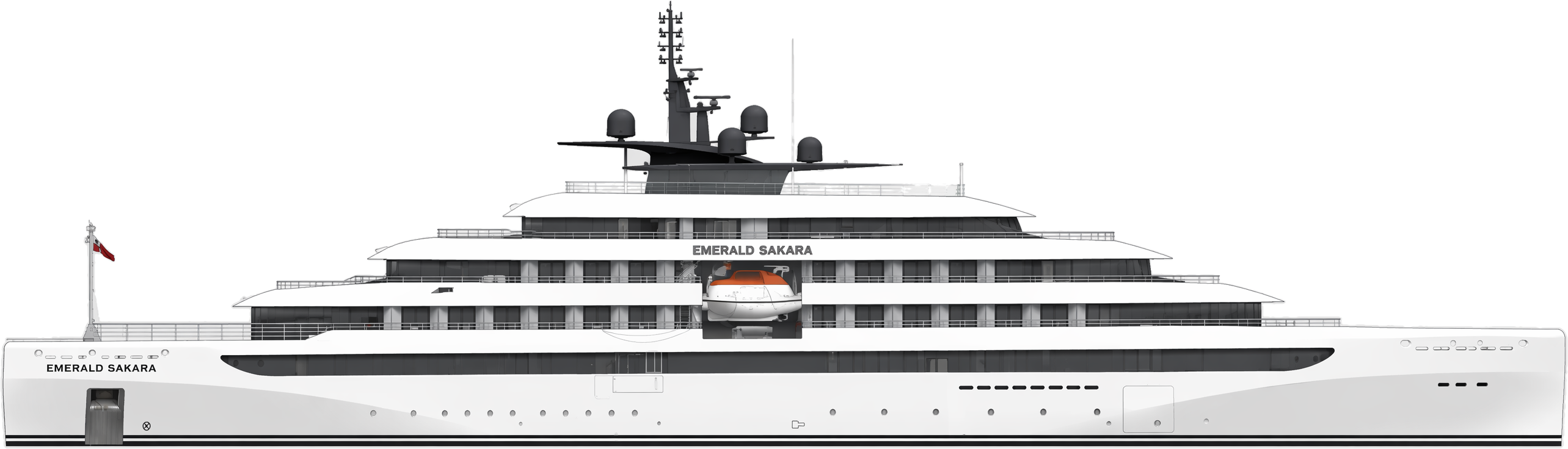 Sakara side profile