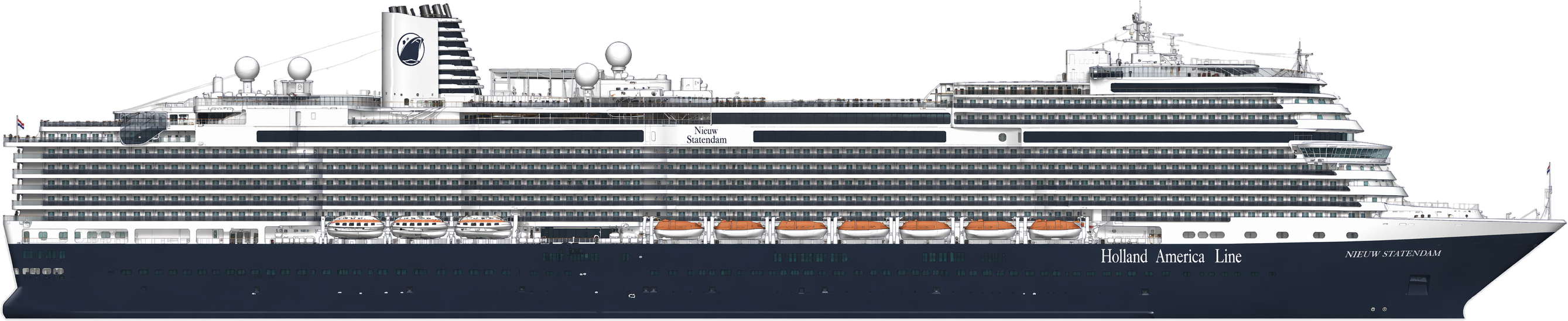 Nieuw Statendam side profile