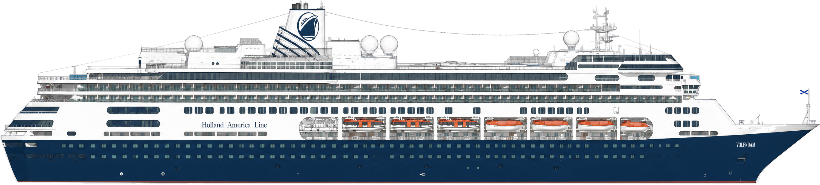 Volendam side profile