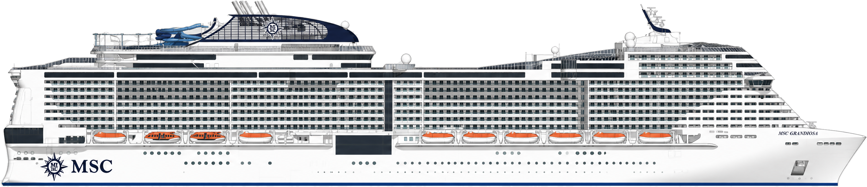 Grandiosa side profile