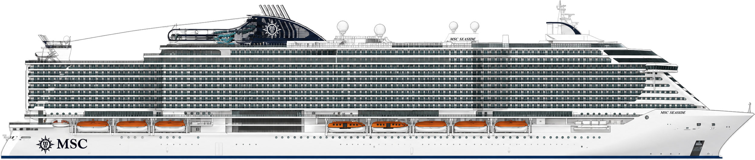 Seaside side profile