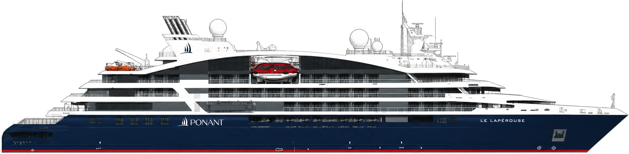 Le Laperouse side profile