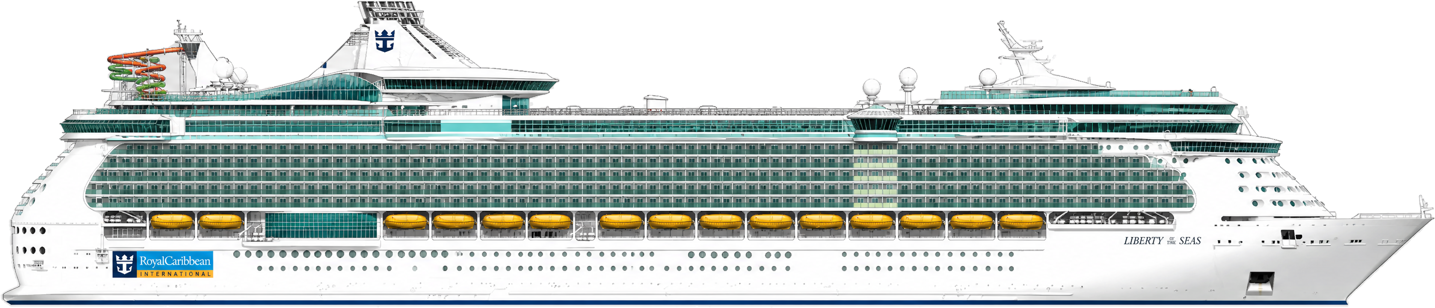 Liberty of the Seas side profile