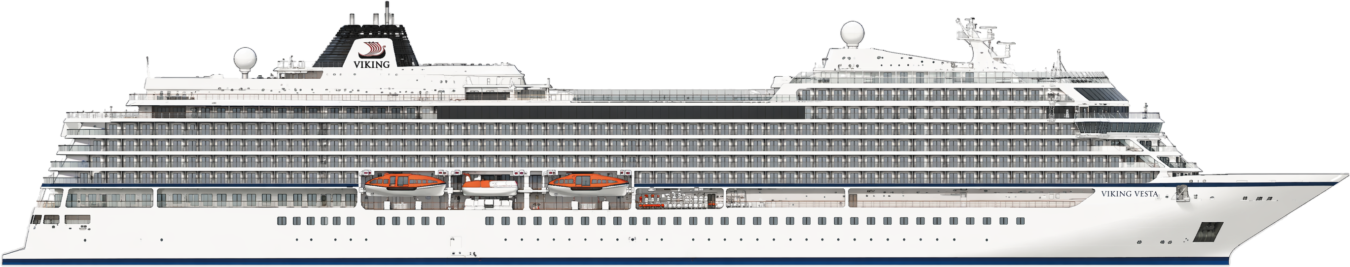 Vesta side profile