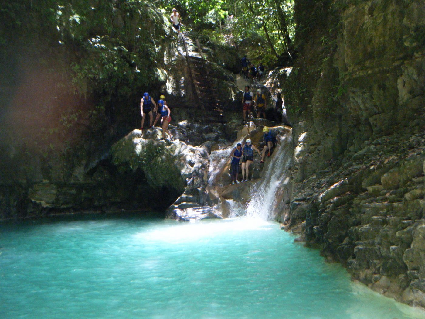 Pools of the Damajagua river, the 27 Waterfalls