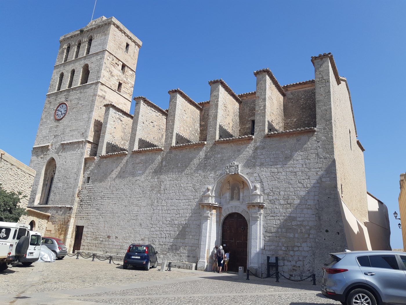 The cathedral in Dalt Vila, Ibiza