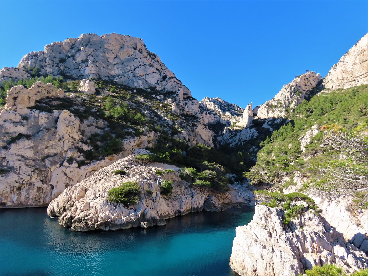 The Sugiton cove in the Calanques National Park