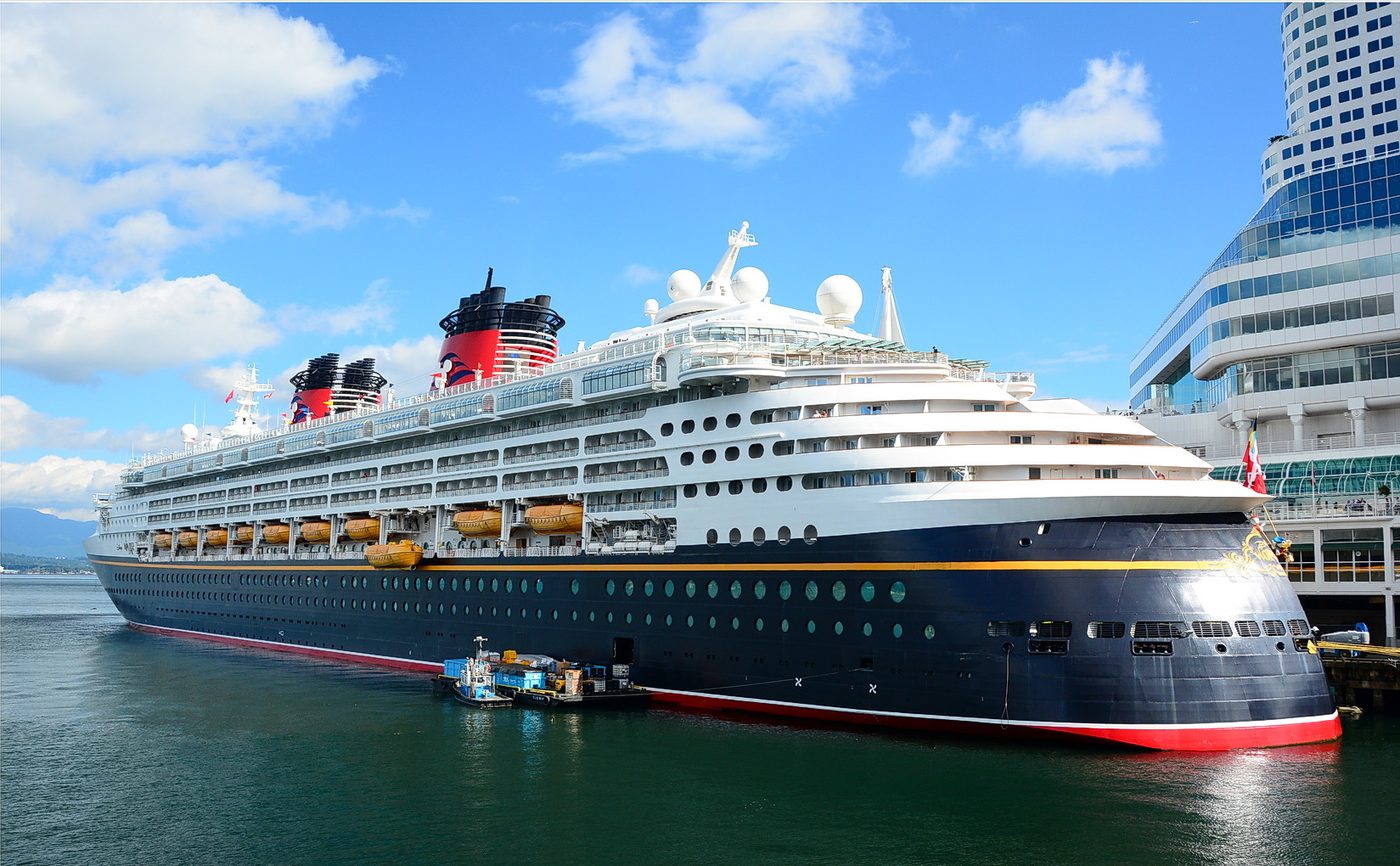Disney Wonder docked in Vancouver